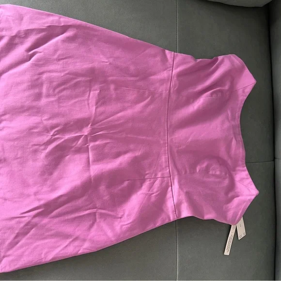 Maeve Anthropologie Lilac Strapless Dress with Floral Details - Picture 3 of 5